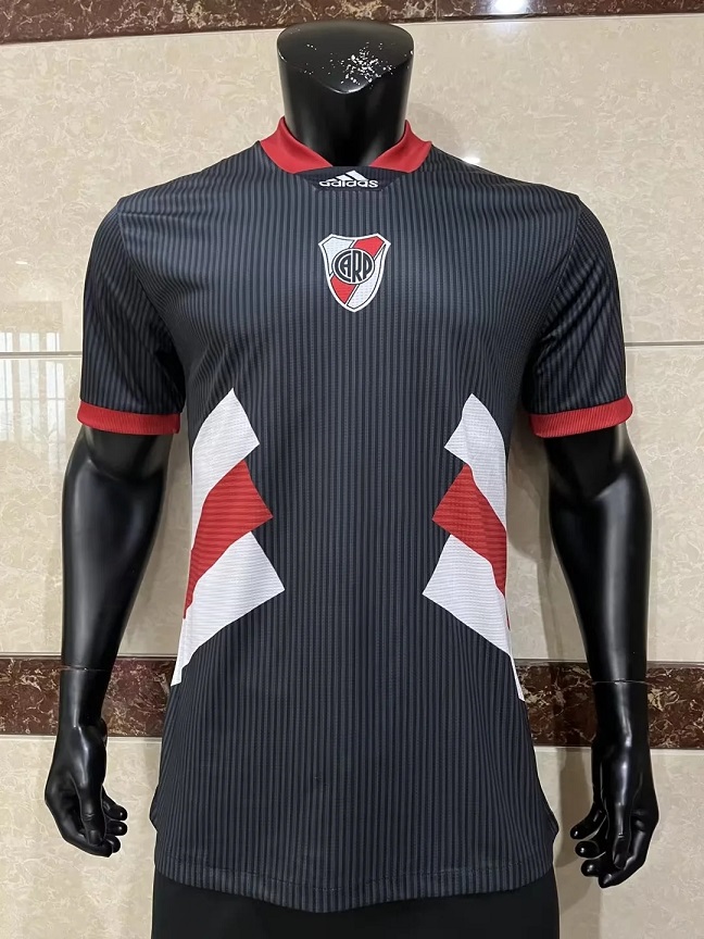 AAA Quality River Plate 23/24 Special Black Soccer Jersey(Player